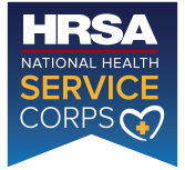 The HRSA (National Health Service Corps) seal